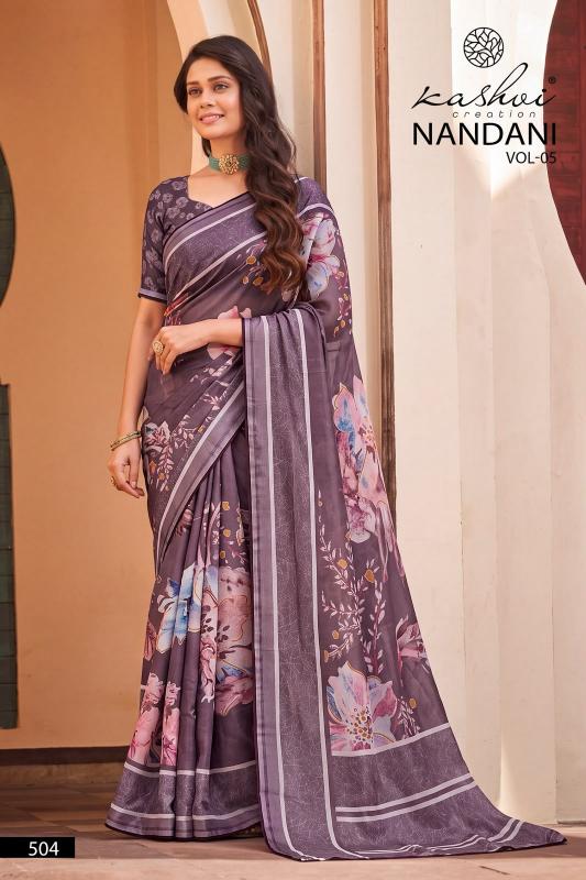 Kashvi nandani vol 5 best saree collection in surat